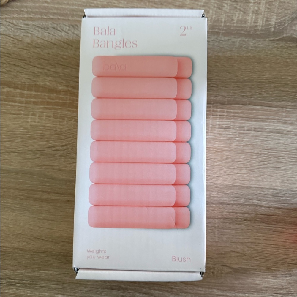 Bala Blush Bangles 2lb Weights